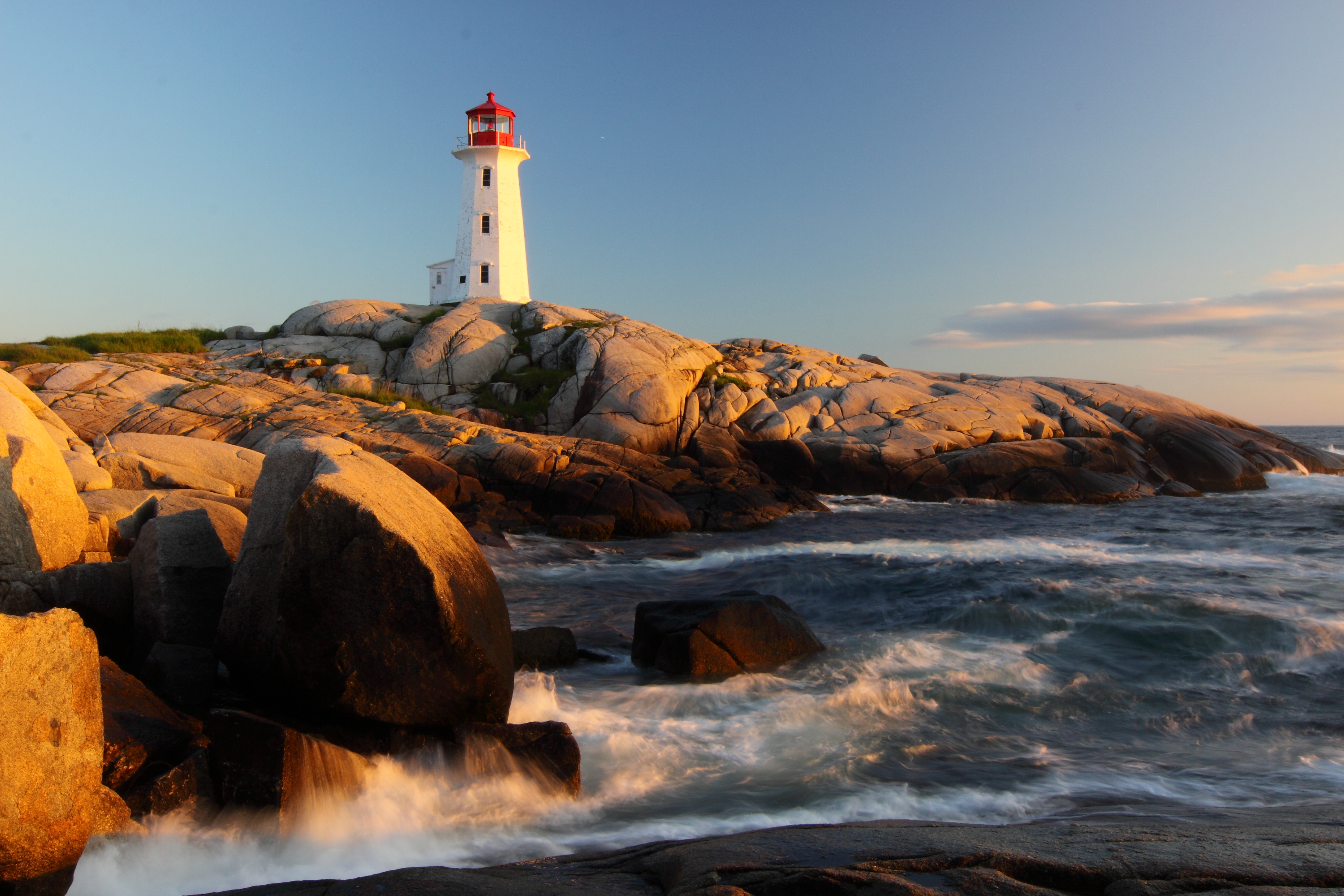 Kanada-Atlantische Provinzen-Nova Scotia-Destinationsbilder Nova Scotia-Kanada - Nova Scotia - Peggys Cove Lighthouse-6799